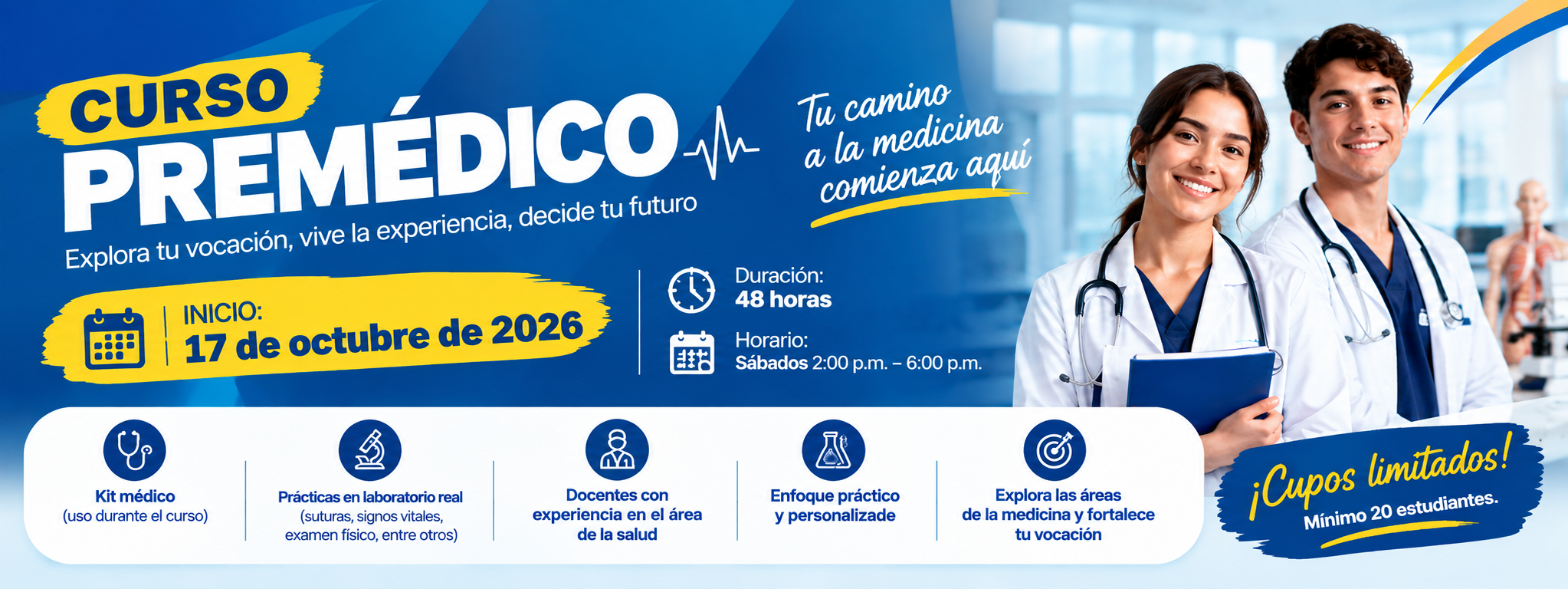banner premedico octubre